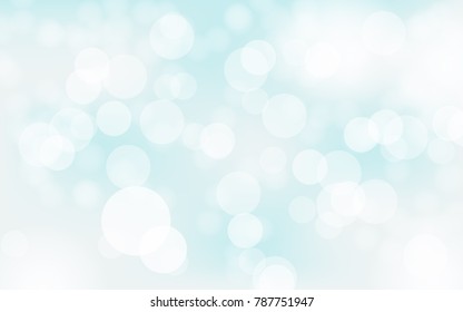 Bokeh background lights with soft lights background illustration