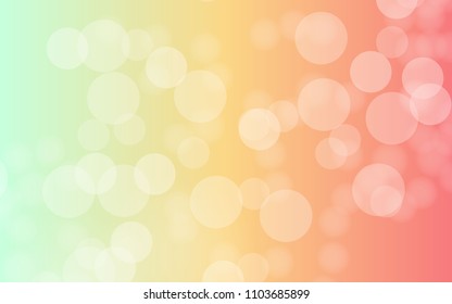 Bokeh background megatron color soft light illustration. Vector 10 EPS.