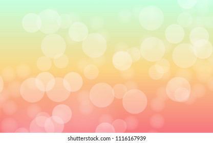 Bokeh background megatron color soft light illustration. Vector 10 EPS.