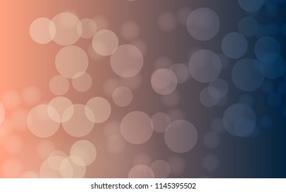 Bokeh background predawn color light illustration. Vector 10 EPS.