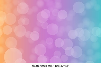 Bokeh background with soft light pastel
illustration. Vector 10 EPS.