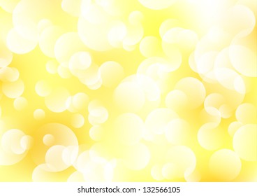 Bokeh background with sparkles. Vector illustration