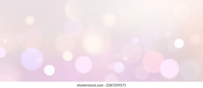 Bokeh background. Subtle bokeh blur.