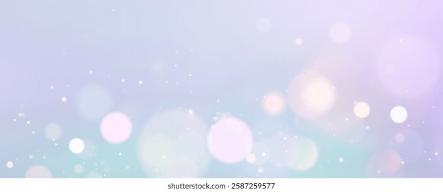 Bokeh background. Subtle bokeh blur.