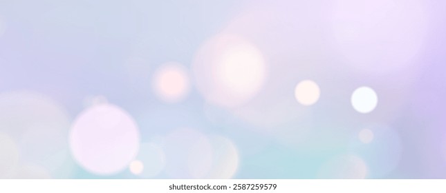 Bokeh background. Subtle bokeh blur.