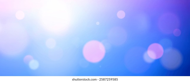 Bokeh background. Subtle bokeh blur.