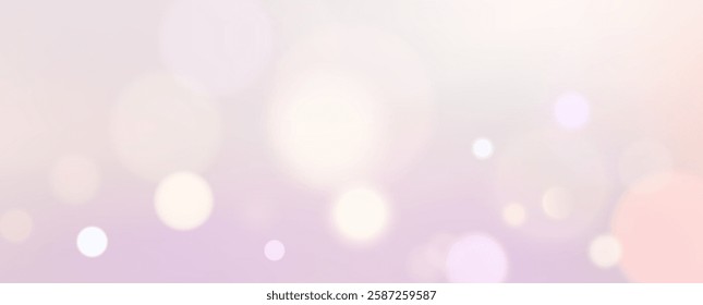 Bokeh background. Subtle bokeh blur.
