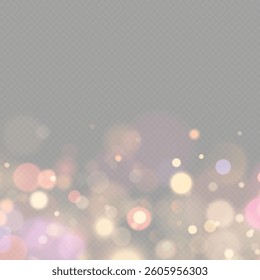 Bokeh background. Subtle bokeh blur.