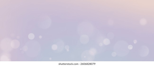 Bokeh background. Subtle bokeh blur.