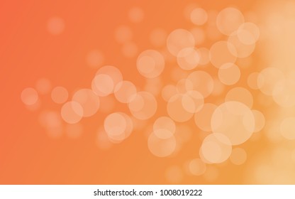 Bokeh background template. Vector 10 EPS.