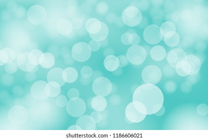 Bokeh background tempting light color illustration. Vector 10 EPS.