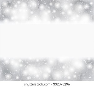 Bokeh background vector. Glitter, snow background for Christmas, New Year.Made with Blending modes.