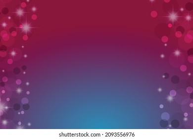 Bokeh background vector illustration on the left, right side. colorful abstract colorful concept of celebration