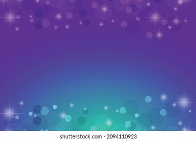 Bokeh background vector illustration on top, bottom. Celebration colorful abstract concept.