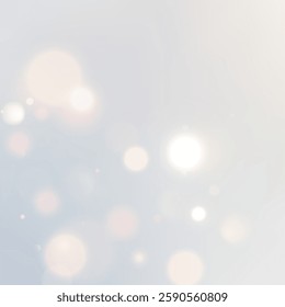 Bokeh background.Gentle blur of lights.