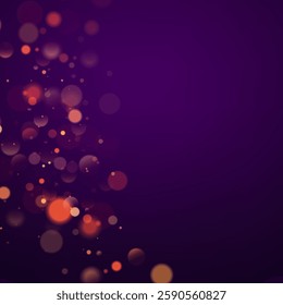 Bokeh background.Gentle blur of lights.