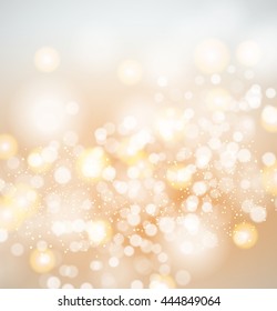 fondo bokeh color oro