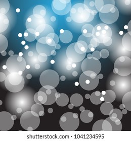 bokeh background.Vector illustration