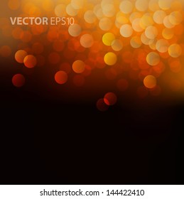 Bokeh celebrate background, vector eps10