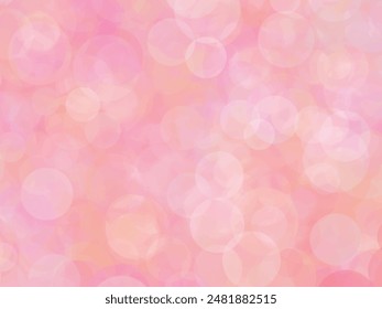 Bokeh circle from many colour 