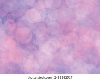 Bokeh circle from many colour 