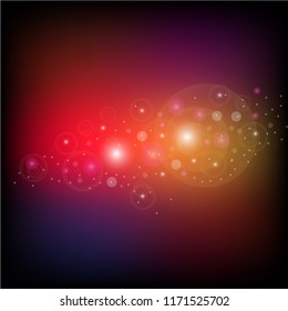 bokeh colorful background.