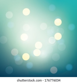 Bokeh defocused abstract light background.