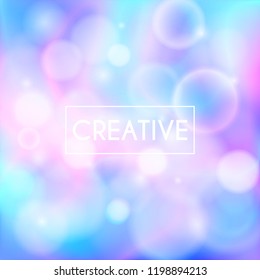 Bokeh effect, abstract background 