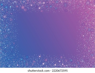 Bokeh Effect. Laser Prismatic Sunlight. Iridescent Confetti. Webpunk Foil. Digital Art. Holographic Tinsel. Blur Flyer. Purple Retro Sparkles. Violet Bokeh Effect