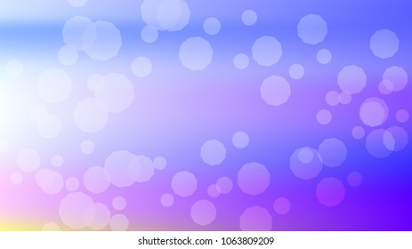 Bokeh effect light blue background. Soft nature pastel sky gradient. Sunlight bokeh soft blue holography. Summer trendy sea backdrop. Bokeh effect soft light hologram. Blurred gradient holography sky.