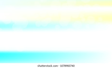 Bokeh effect light blue background. Soft nature pastel sky gradient. Sunlight bokeh soft blue holography. Summer trendy sea backdrop. Bokeh effect soft light hologram. Blurred gradient holography sky.