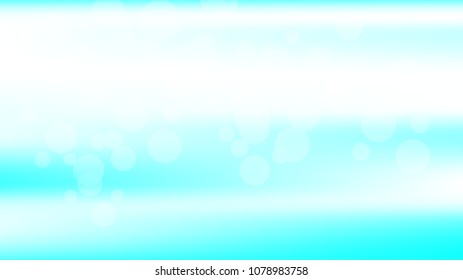 Bokeh effect light blue background. Soft nature pastel sky gradient. Sunlight bokeh soft blue holography. Summer trendy sea backdrop. Bokeh effect soft light hologram. Blurred gradient holography sky.