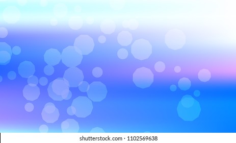 Bokeh effect light blue background. Soft nature pastel sky gradient. Sunlight bokeh soft blue holography. Summer trendy sea backdrop. Bokeh effect soft light hologram. Blurred gradient holography sky.