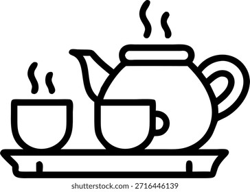 Efecto bokeh en la tetera y las tazas en el concepto de mesa de café. Un primer plano captura una tetera y tazas con un efecto bokeh en una mesa de café en una acogedora sala de estar. La cámara utiliza un enfoque superficial para crear una atmósfera cálida y acogedora que destaca la comodidad de compartir una bebida caliente en casa. en Photo Stock Concept, espacio de copia para publicidad o Anuncio con Photo Realistic como detalle de alta calidad --ar 7:2