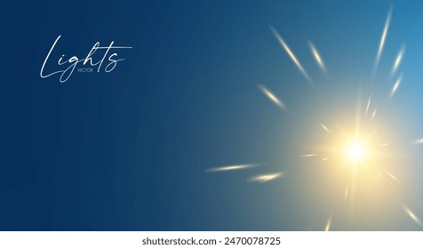 Bokeh and fireworks light effect. Shining holiday and party design. Blur light