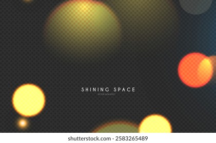 Bokeh and fireworks light effect. Shining holiday and party design. Blur light.