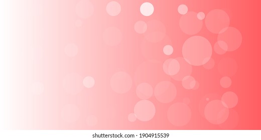 bokeh fun orange gradient background. small ball transparent on orange red background.