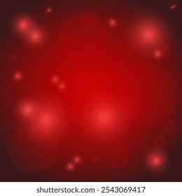 Bokeh. Fundo de brilho. Brilho no fundo vermelho. Gradiente. Faixa. Luzes. Fundo abstrato