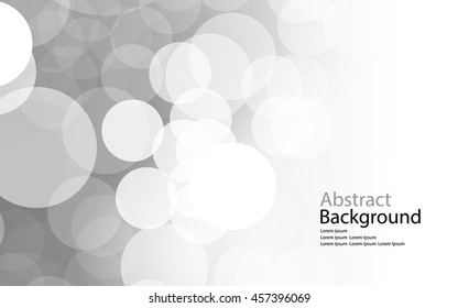 bokeh gray and white black color background abstract art vector