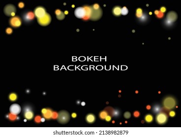 Fondo abstracto de la luz bokeh,
Festividad con luces borrosas.
Usada para decorar libros, carteles, web