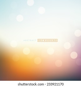 Bokeh light background.
