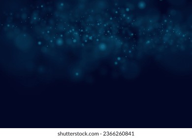 Bokeh light effect background. Christmas glowing dust background Christmas glowing light bokeh.