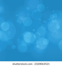 Efecto de la luz de boquilla con fondo azul