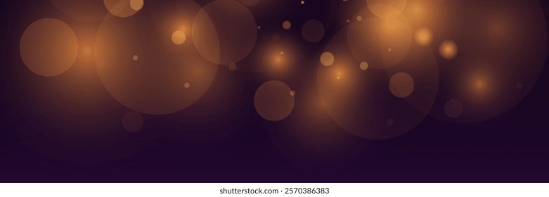 Bokeh light effect, flash of light and glitter of dust.