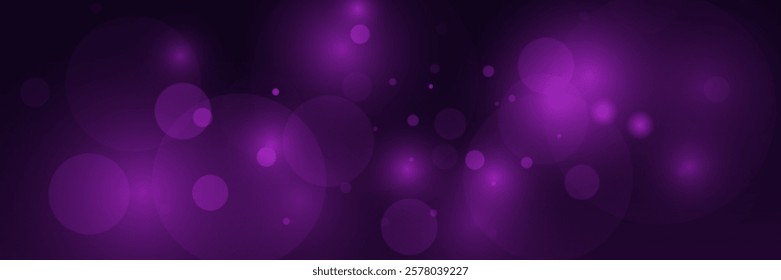 Bokeh light effect, flash of light and glitter of dust.