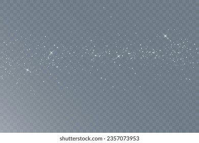 Bokeh light lights effect background. White png dust light.