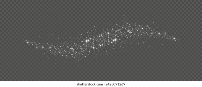 Bokeh light lights effect background. White png dust light.