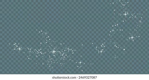 Bokeh light lights effect background. White png dust light.