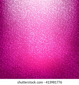 Bokeh light, shimmering blur spot lights on pink abstract background.