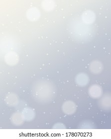Bokeh light vintage background. Bokeh defocused lights with place for your text.